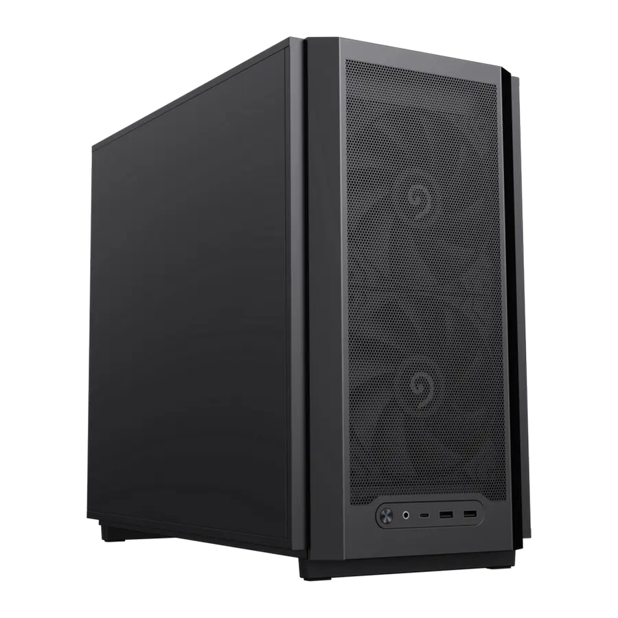 Placa de extensie Gamemax F36 Dark, Micro-ATX, Fără sursă de alimentare, Negru