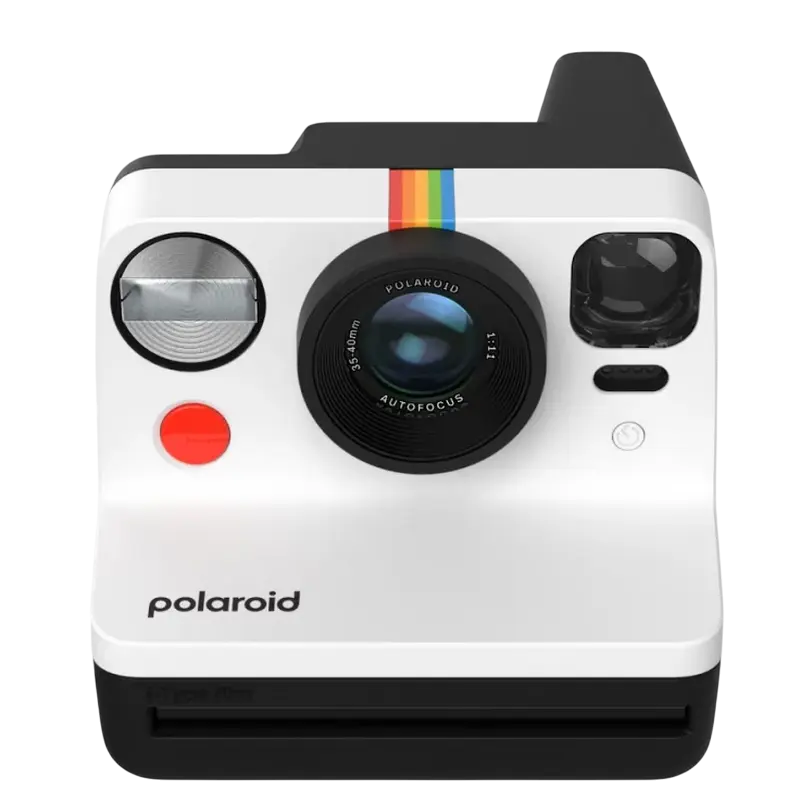 Cameră Foto Polaroid Now Gen 2, Negru | Alb