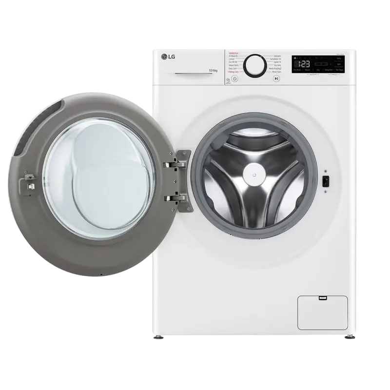 Mașină de spălat și uscat LG F4DR510S0W, 10kg, Alb