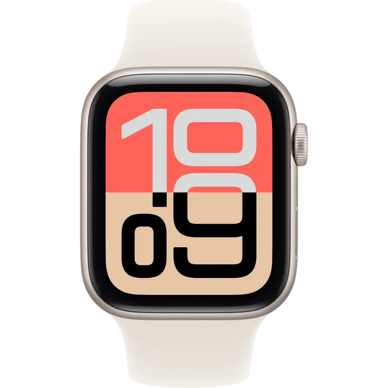 Ceas inteligent Apple Watch SE 3, 40mm, Starlight