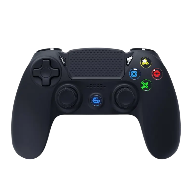 Cumpara  Gaming și divertisment - Gamepad Gembird JPD-PS4BT-01-BK, Negru..