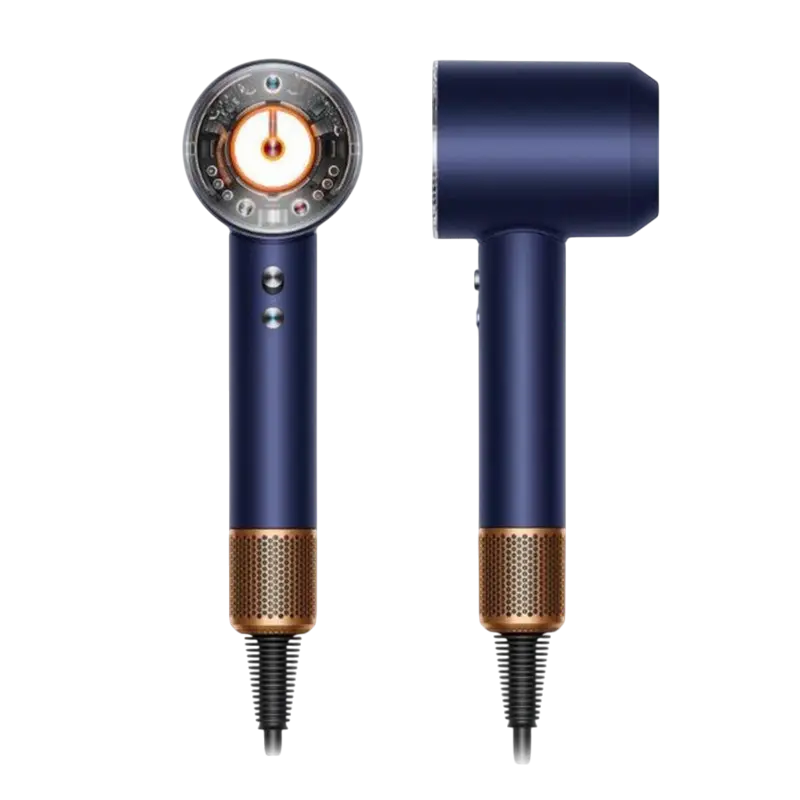 Фен Dyson Supersonic Nural HD16 Straight+Wavy, 1600Вт, Prussian Blue | Rich Copper