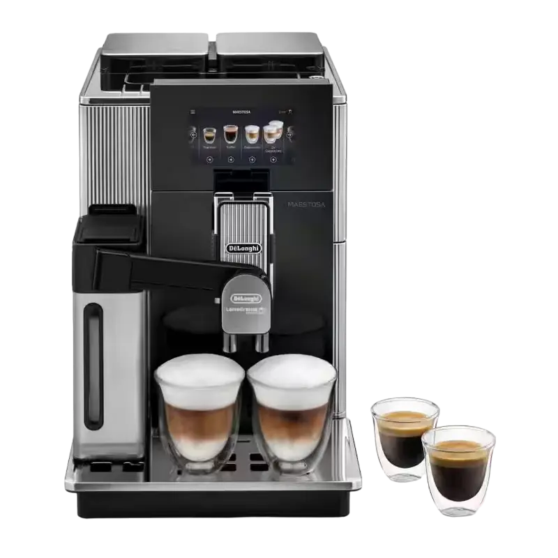 Aparat de cafea DeLonghi EPAM 960.75 GLM, Argintiu | Negru