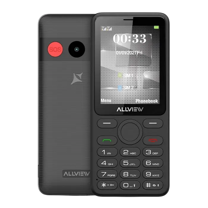 Cumpara  Telefoane cu butoane - Мобильный телефон Allview M30 Luna, Чёрный..