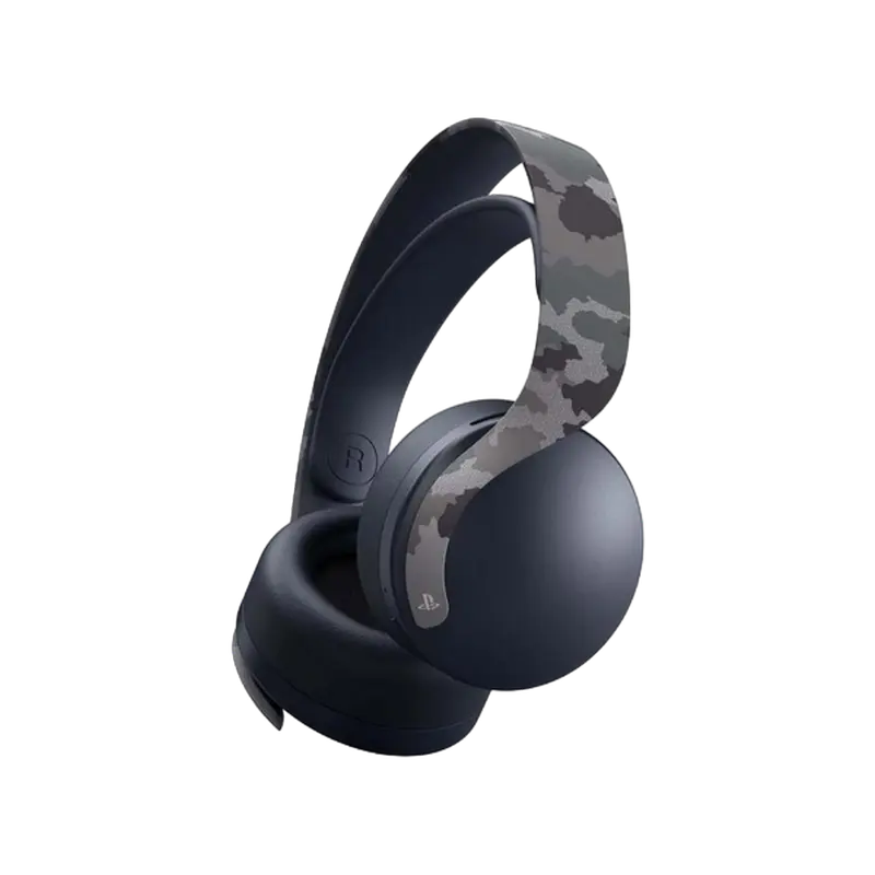 Игровые наушники / гарнитура SONY Pulse 3D, Беспроводной, Серый камуфляж