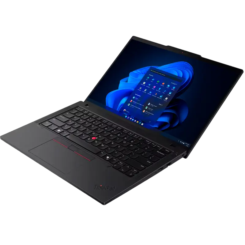 Laptop Business 14" Lenovo ThinkPad T14 Gen 5, Negru, Intel Core Ultra 5 125U, 16GB/512GB, Fără SO