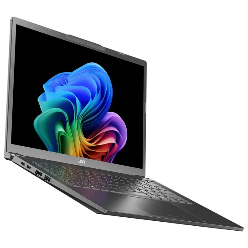 Laptop 14" Acer Aspire 14 AI, Steel Gray, Intel Core Ultra 7 258V, 32GB/1024GB, Windows 11 Home