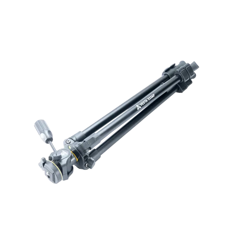 Trepied pentru camere video Vanguard VESTA GOT 233AP, cap panoramic cu 3 axe, Negru