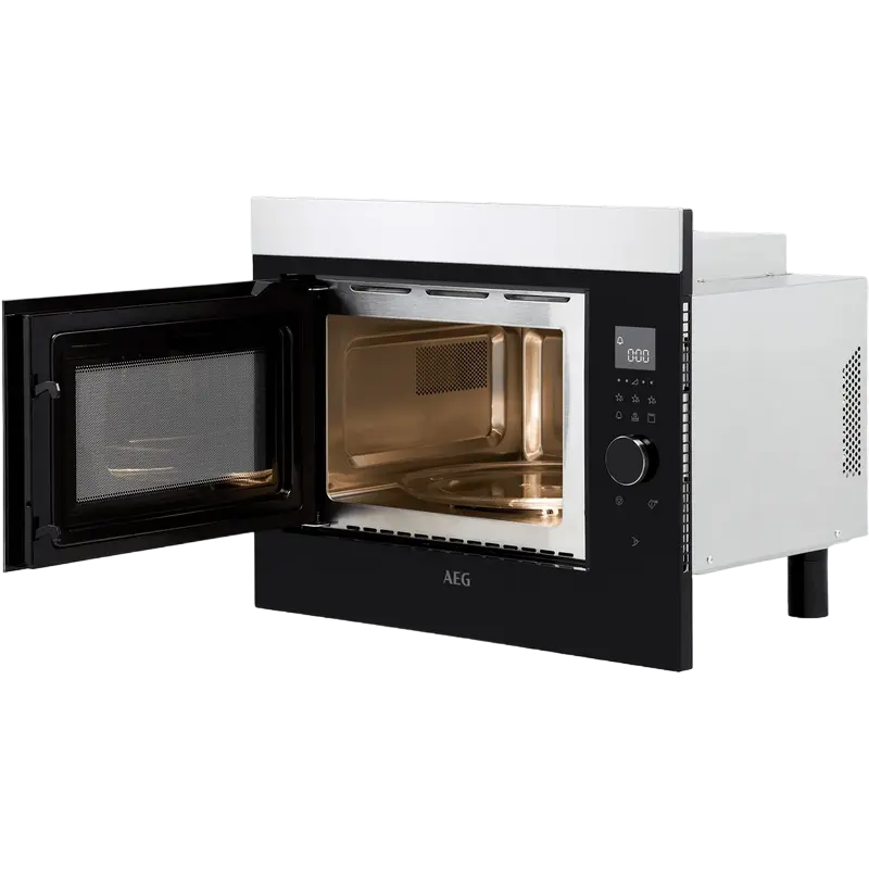 Cuptor cu microunde AEG MBE2658DEM, Oțel inoxidabil
