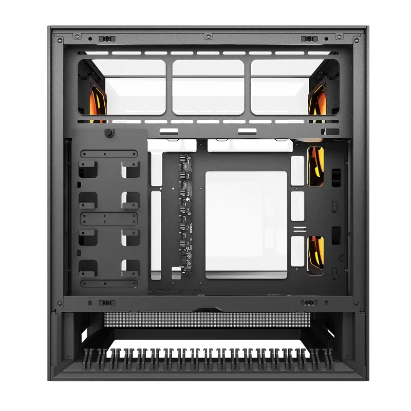 Carcasă PC Cougar OmnyX, Midi-Tower, Fără PSU, Negru