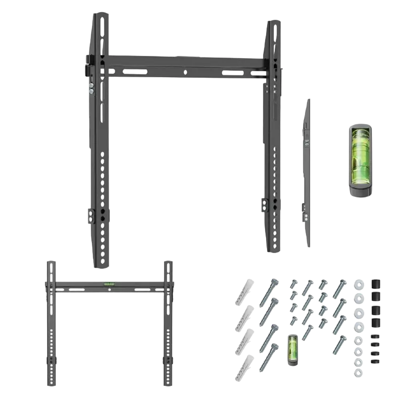 Suport fixat pe perete Gembird WM-55F-03, Negru