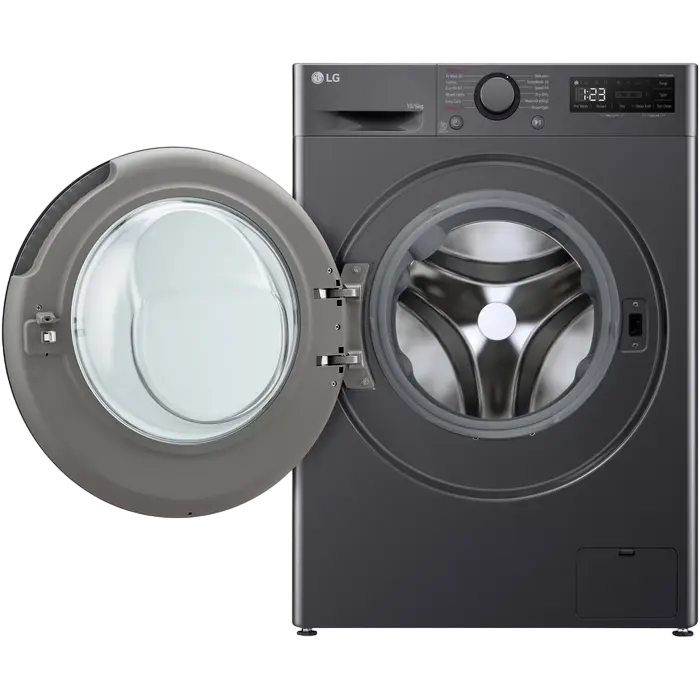 Mașină de spălat și uscat LG F4DR510S2M, 10kg, Gri