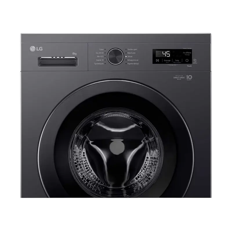 Mașină de spălat LG F84B15MBS, 8kg, Gri