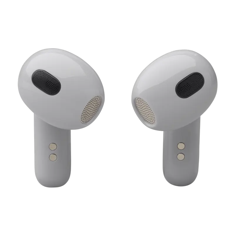 Căști JBL LIVE Flex 3, Argintiu