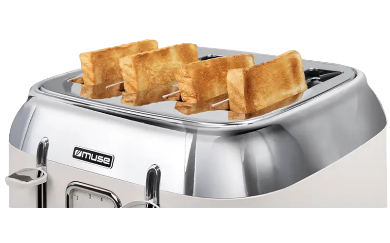 Toaster MUSE MS-131 SC, Bej