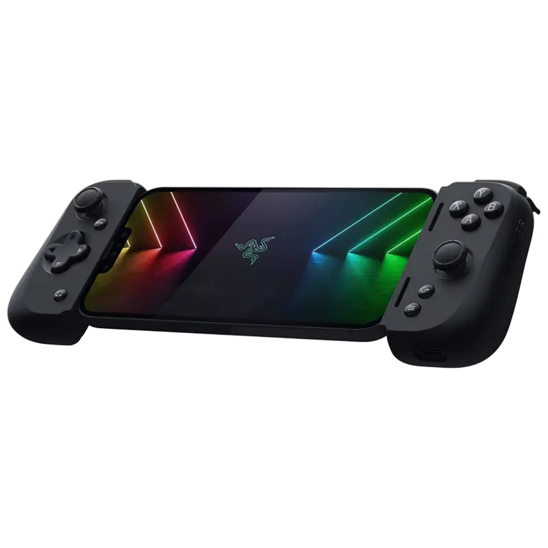 Gamepad Razer Kishi V2 pentru iPhone, Negru