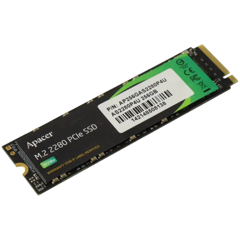 Unitate SSD Apacer AS2280P4U, 256GB, AP256GAS2280P4U-1