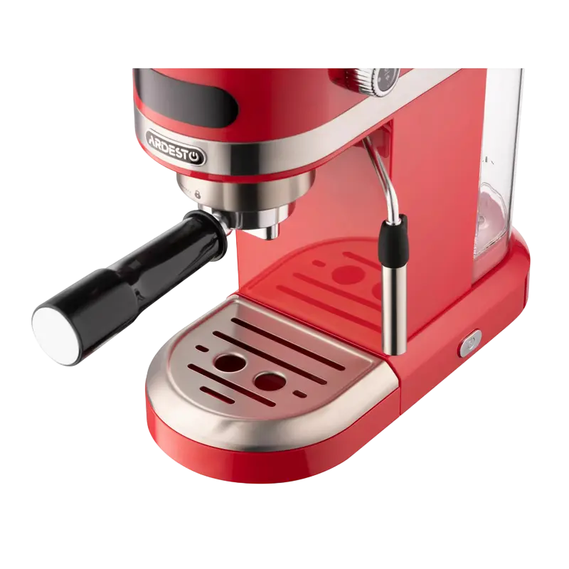 Кофеварка рожковая Ardesto YCM-E1501, 1350Вт, Красный