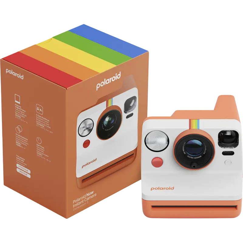 Cameră Foto Polaroid Now Gen 3, Coral