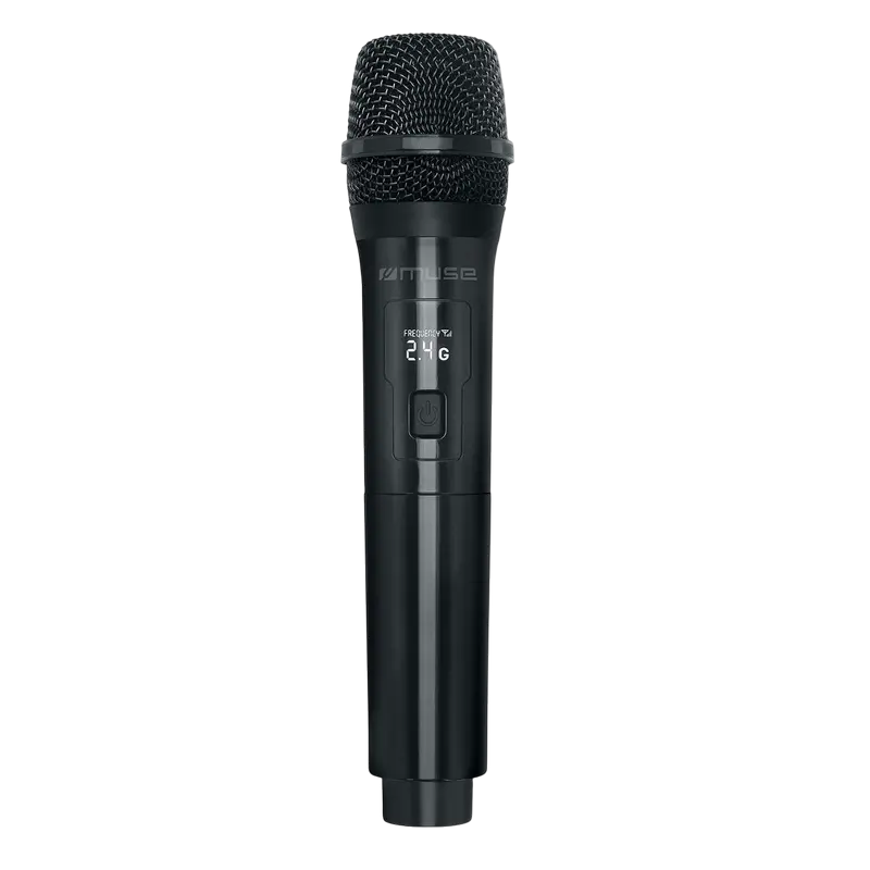 Microfon Karaoke MUSE MC-50 WI, Fără fir, Negru