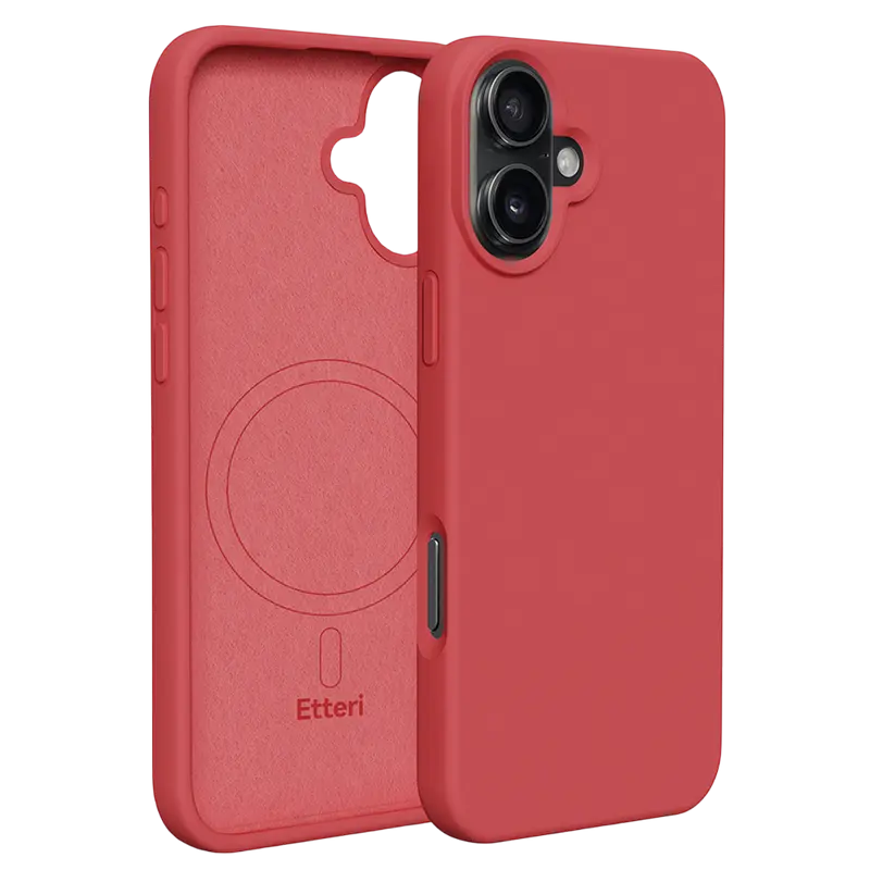 Чехол Etteri Silicone Mag для Apple..