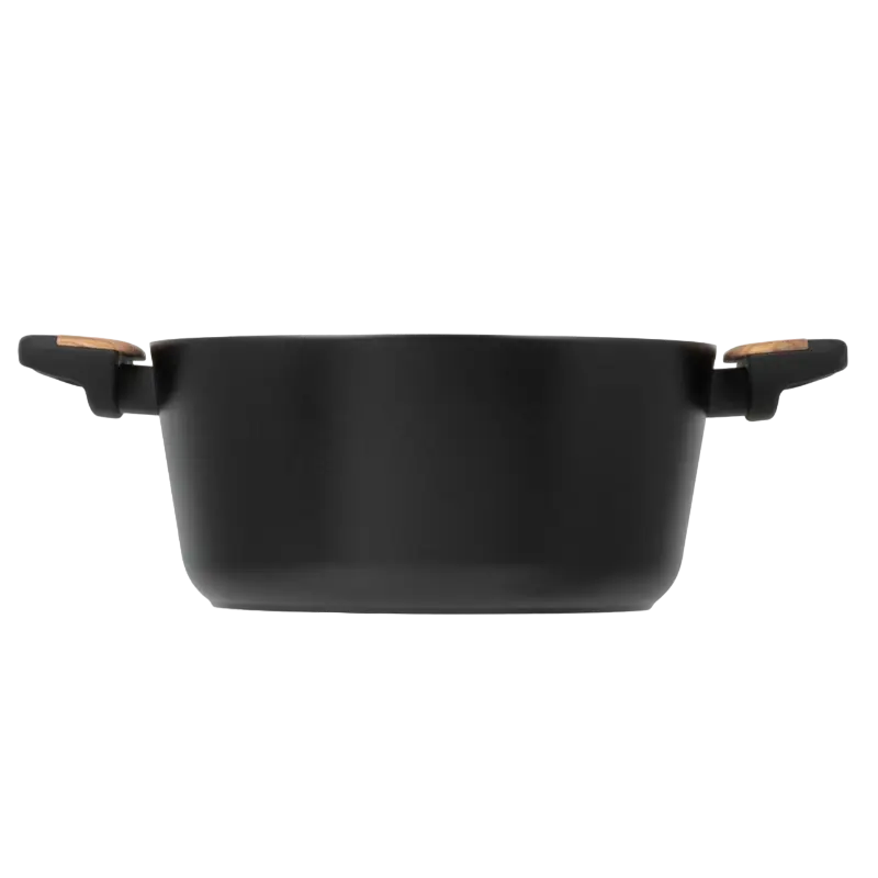 Cratiță RESTO 93188, 4.4L, 24cm, Negru, Maro