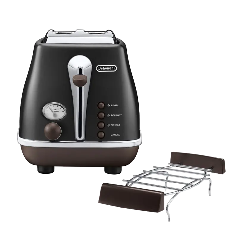 Cumpara  Aparate Sandwich si Toaster - Toaster DeLonghi CTOV 2103 BK, Negru..