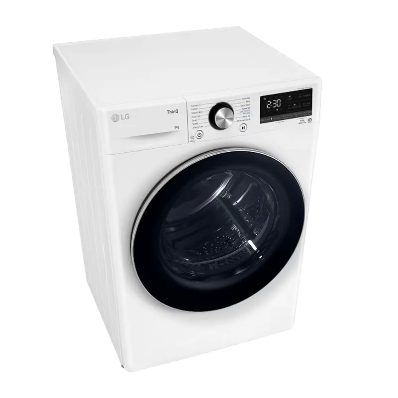 Maşină de uscat LG RH90V9AV2N, 9kg, Alb