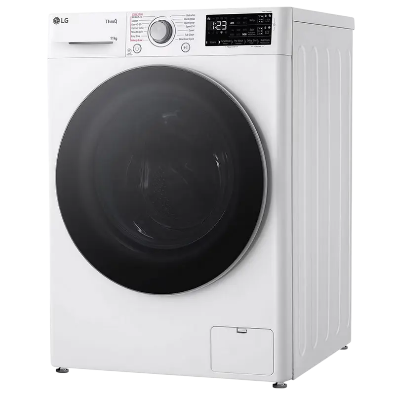 Mașină de spălat LG F4WR311S1WA, 11kg, Alb