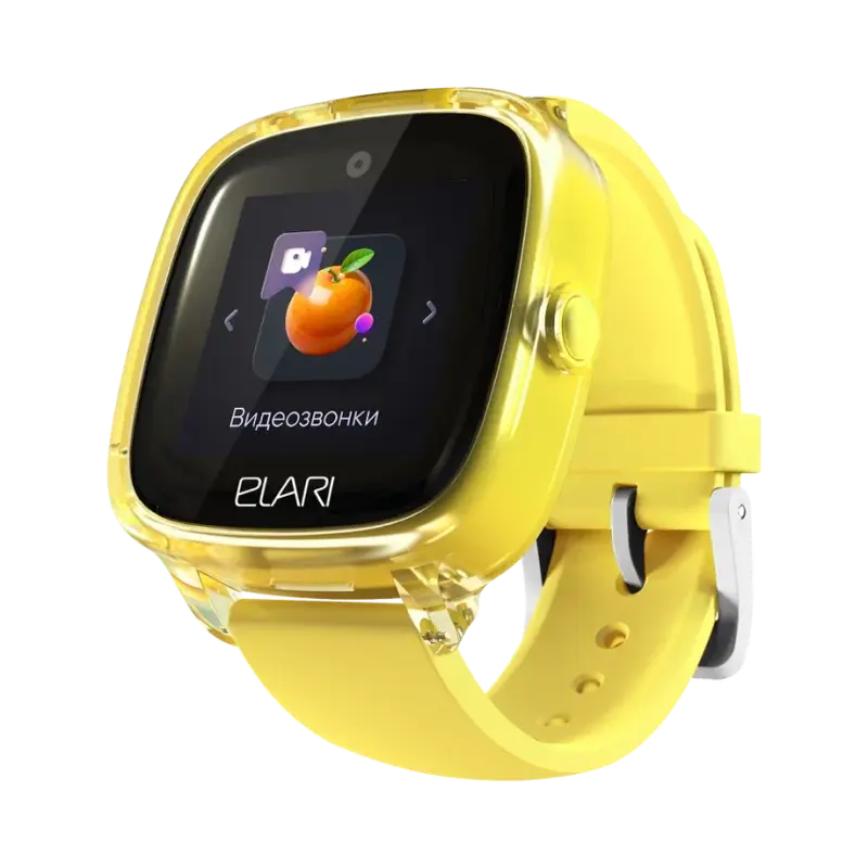 Ceasuri de copii Elari KidPhone Fresh 4G, 35mm, Galben