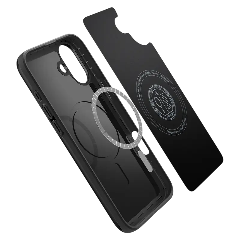 Husa Spigen iPhone 16 Plus Thin Fit Mag, Negru