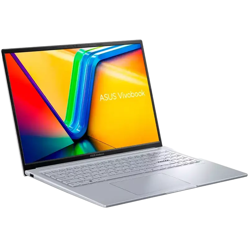 Laptop 16" ASUS Vivobook 16X M3604YA, Cool Silver, AMD Ryzen 7 7730U, 16GB/1024GB, Fără SO