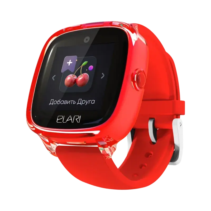 Ceasuri pentru copii Elari KidPhone Fresh 4G, 35mm, Roșu