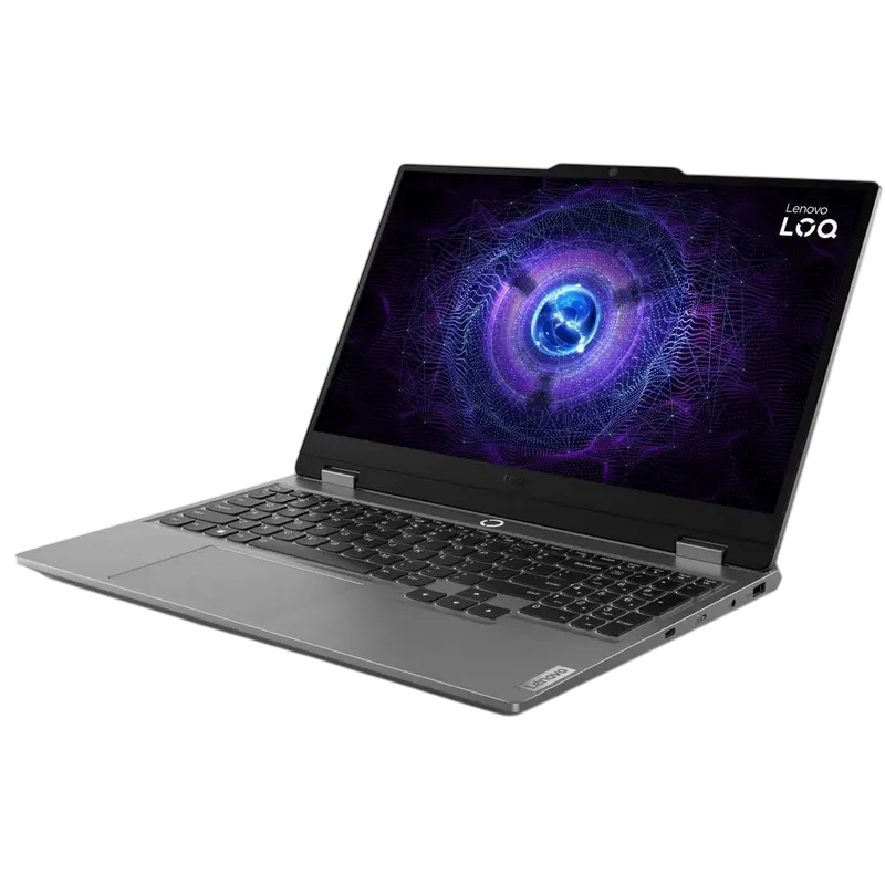 Игровой ноутбук 15,6" Lenovo LOQ 15IAX9, Luna Grey, Intel Core i5-12600HX, 24Гб/512Гб, Без ОС