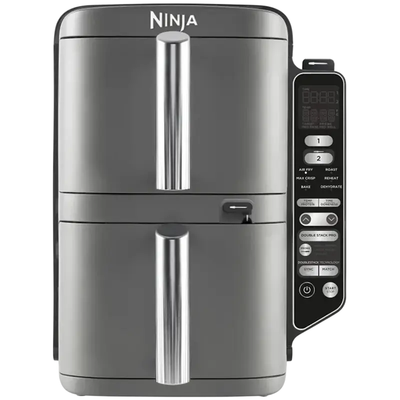 Аэрофритюрница Ninja Double Stack XL Smart SL451EU, Серый