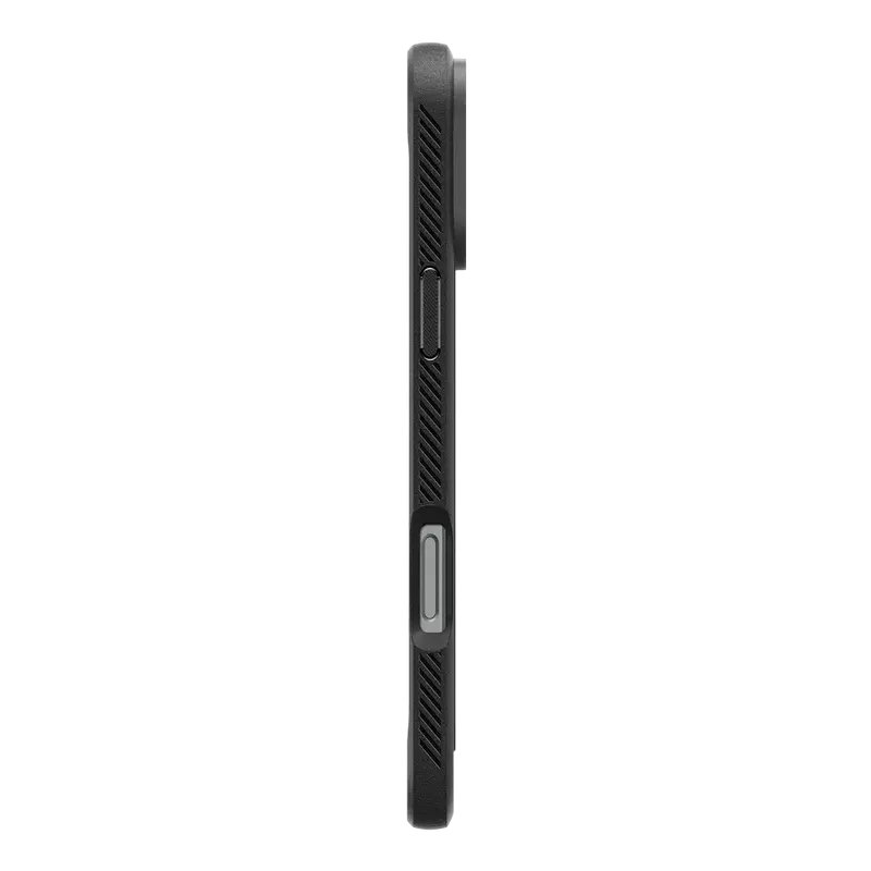 Husă Spigen Rugged Armor Mag pentru Apple iPhone 16 Pro, Negru Mat