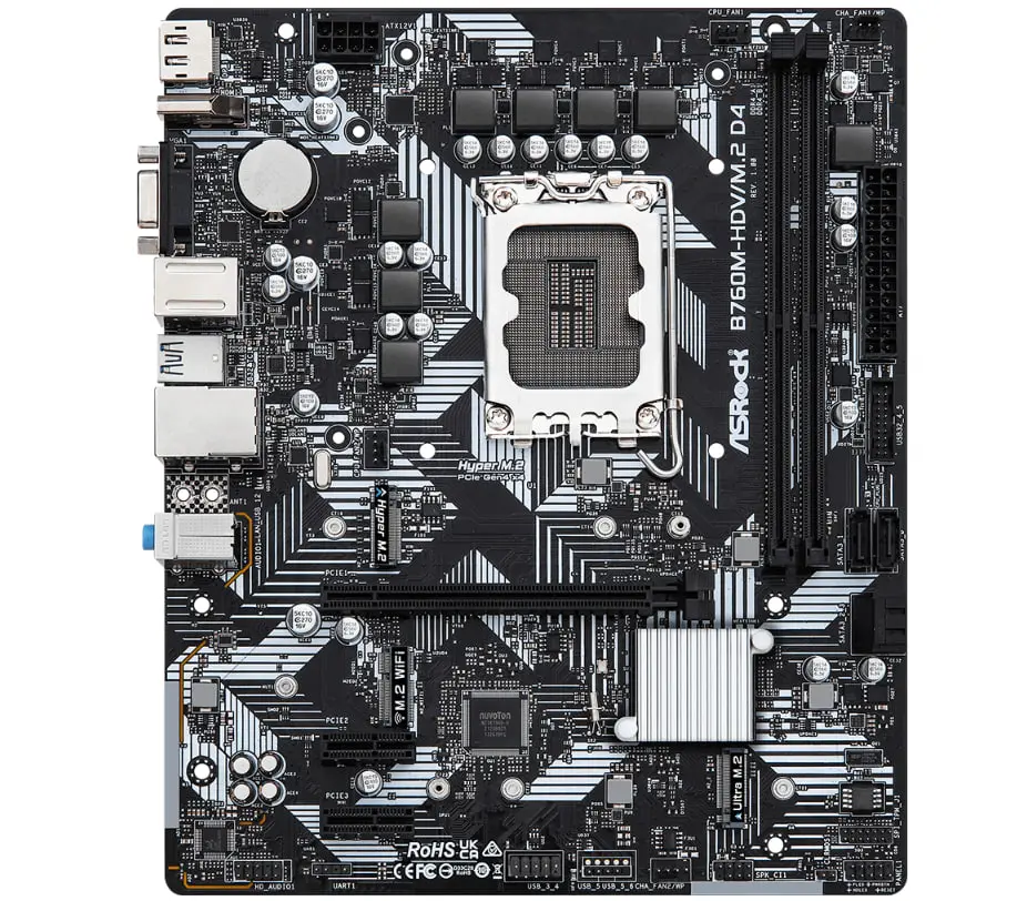 Navigator PC09224 // Gaming  / PC i5-12400F B760 32GB DDR4 1TB NVMe 500GB RTX3060 12GB 700W
