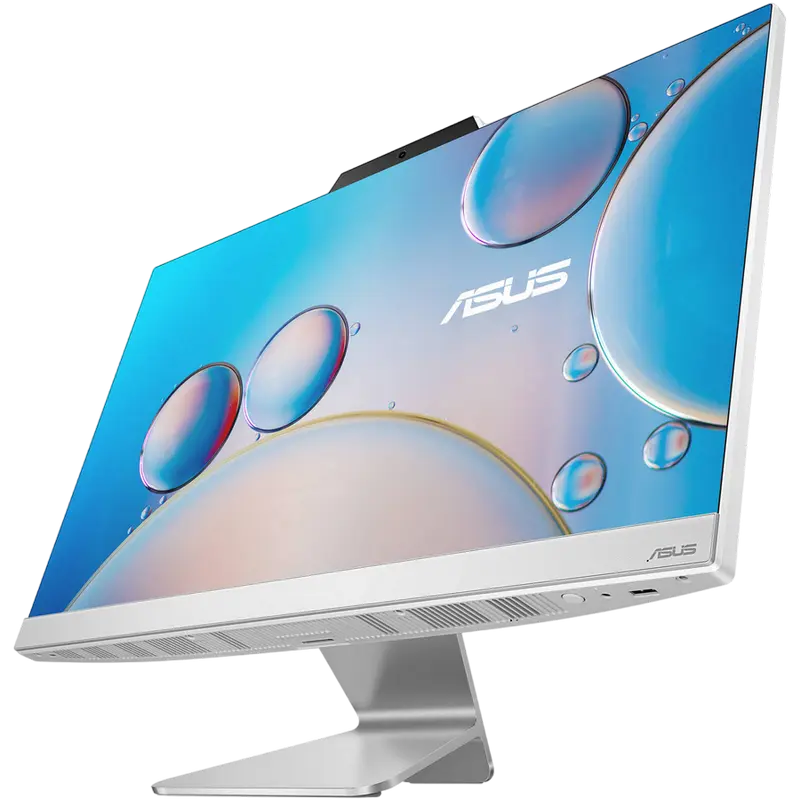 Computer All-in-One ASUS F3402, 23,8", AMD Ryzen 3 7320U, 8GB/512GB, Fără SO, Alb