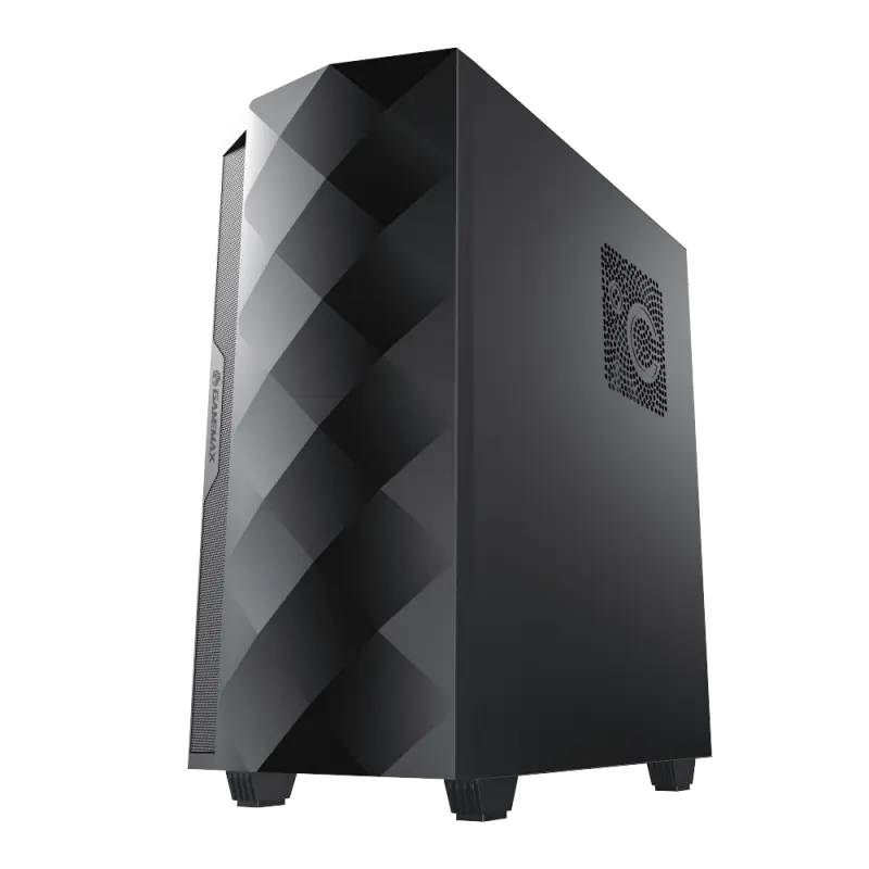 Carcasă PC Gamemax Diamond CP, Midi-Tower, Fără PSU, Negru