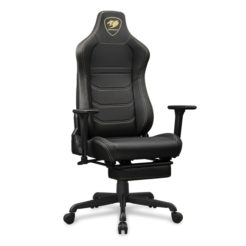 Scaun Gaming Cougar Armor EVO S, PU Piele, Negru | Auriu