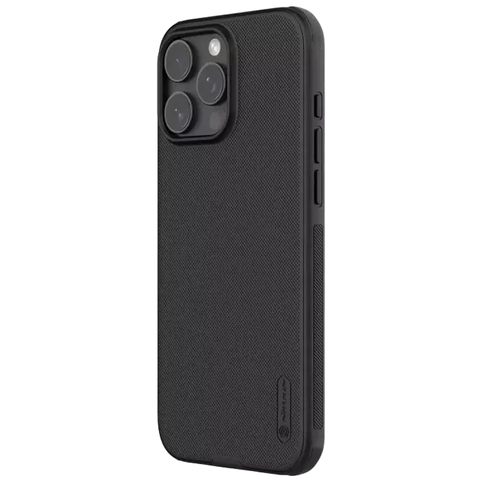 Husa Nillkin iPhone 16 Pro - Super Frosted Shield Pro Magnetic, Negru