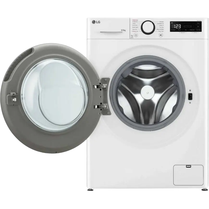Mașină de spălat cu uscător LG F2DR509S1W, 8kg, Alb