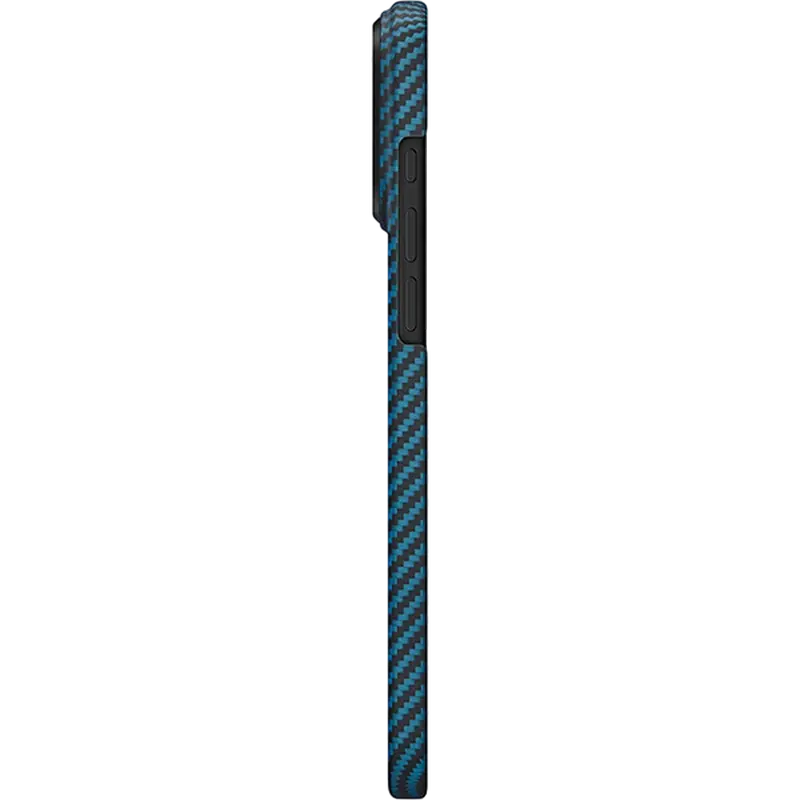 Husă Pitaka Ultra-Slim pentru Apple iPhone 17 Pro Max, Negru | Albastru