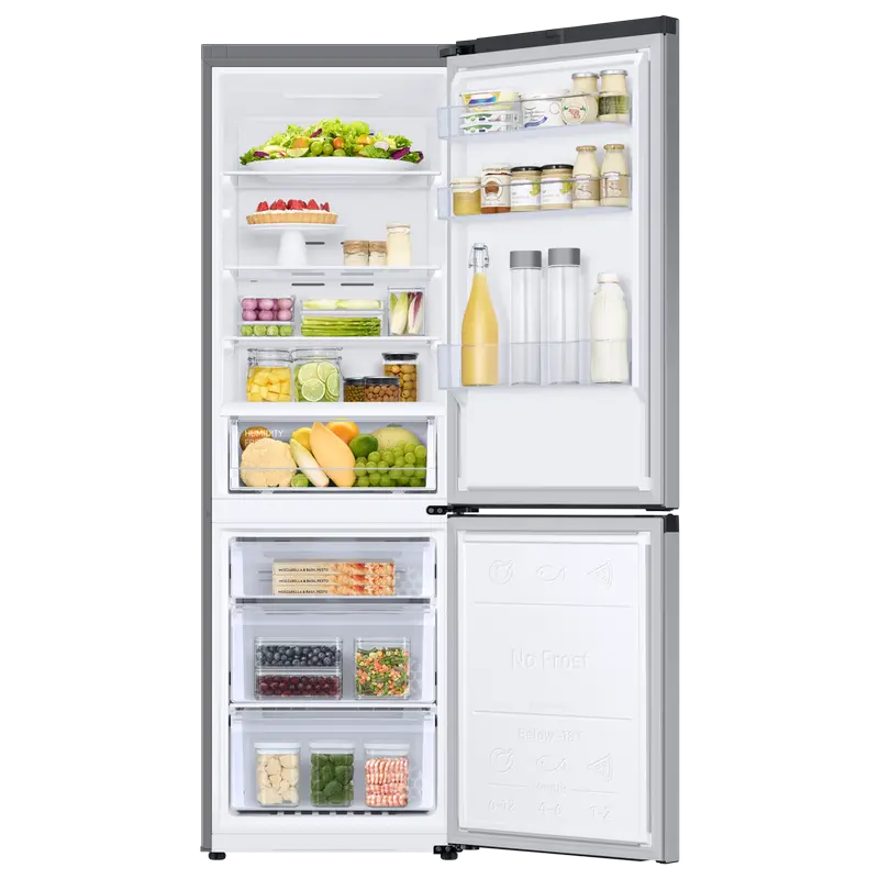 Холодильник Samsung RB34C600ESA/EF, Нержавеющая сталь