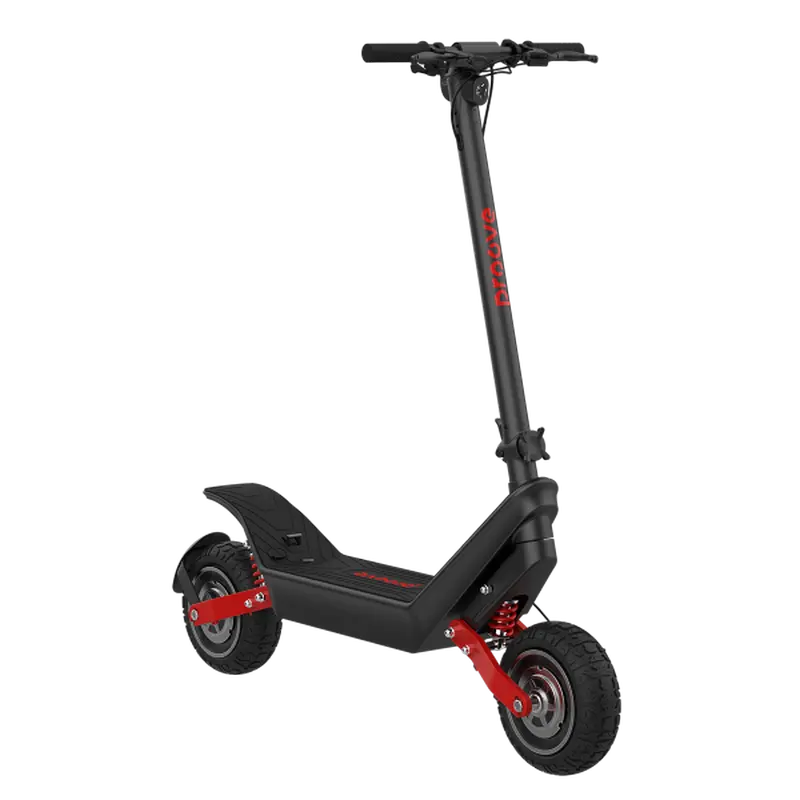 Trotinetă electrică Proove X-City Dual Sport, Negru | Roșu