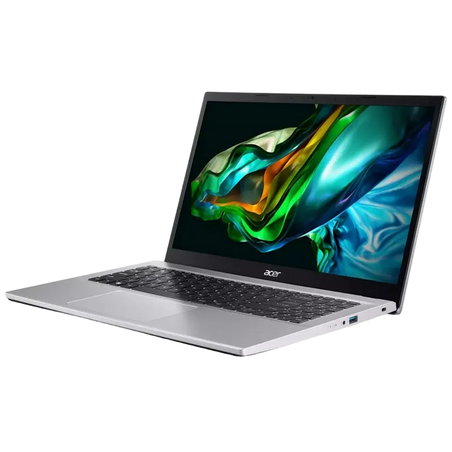 Laptop 15,6" Acer Aspire 3 A315-44P, Pure Silver, AMD Ryzen 7 5700U, 16GB/1024GB, Linux eShell