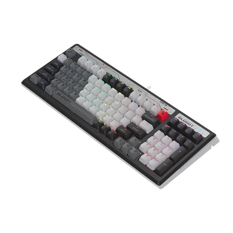 Tastatură Bloody B950, Cu fir, Gri