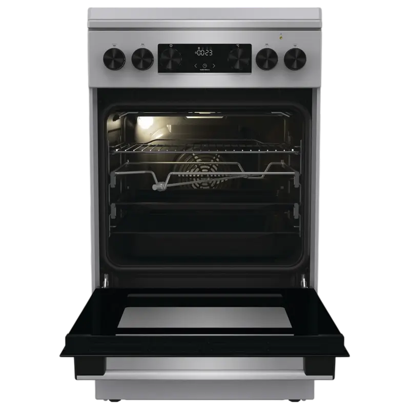 Aragaz Mixt Gorenje GKS5C71XF, Oțel inoxidabil