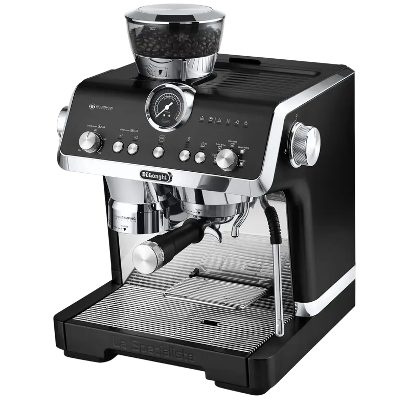 Cafetiera manuala DeLonghi EC 9555 BK, 1550W, Negru