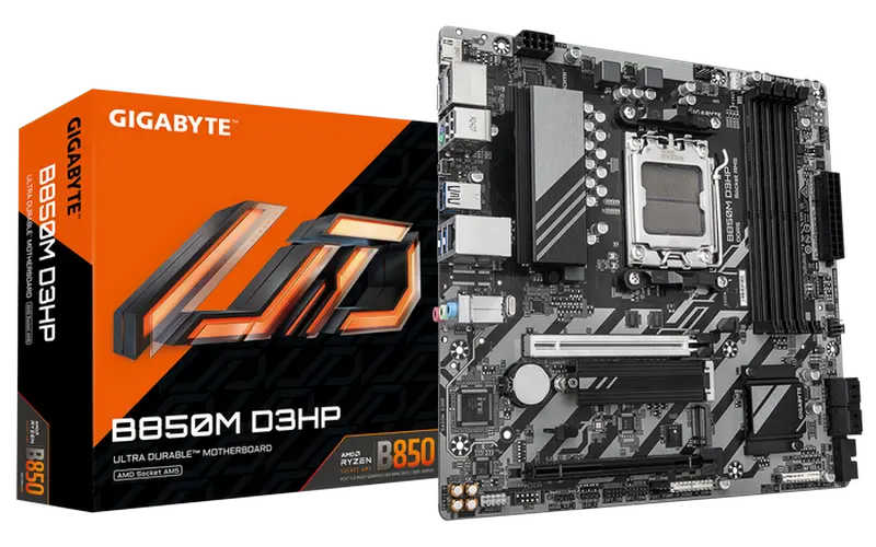 Cumpara  Plăci de bază - Placă de bază Gigabyte B850M D3HP, AM5, AMD B..